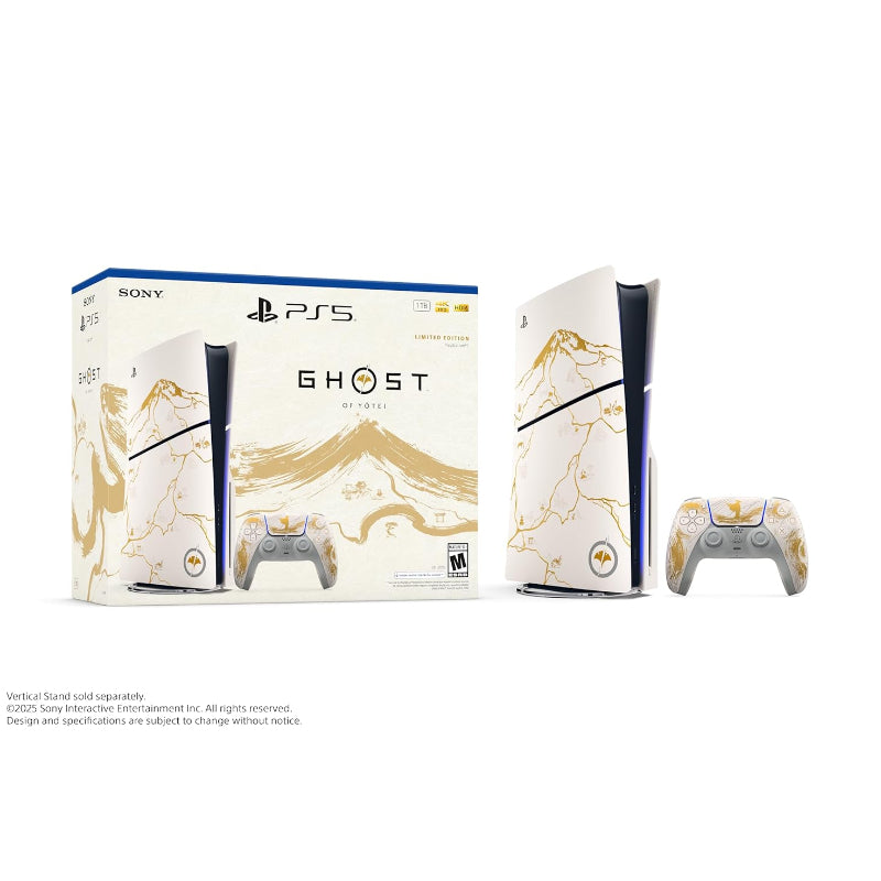 PS5 Console – Ghost of Yōtei Gold Limited Edition Bundle (slim)